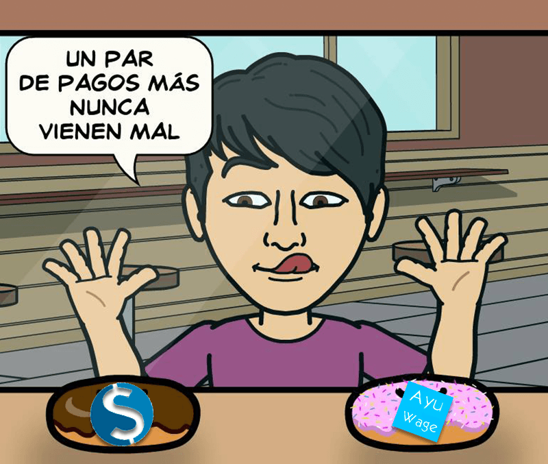 Pagos de AyuWage y PopCash